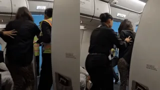 Air India Passenger Gets Dragged By Crew; Video Of Being Thrown Off Flight Over Alleged Abusing Goes Viral