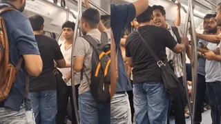 Men In Delhi Metro Slap Uncle Allegedly For Abusing Them; Viral Video Fails To Surprise Anyone