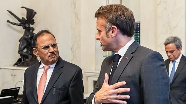 nsa-ajit-doval-discusses-russiaukraine-war-israelhezbollah-conflict-with-french-president-emmanuel-macron-aims-to-restore-peace