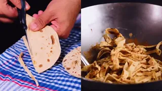 ‘Roti Maggi’: Man Cooks Maggi Using Roti; Viral Video Leaves Instant Noodles Lovers Puzzled