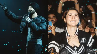 Diljit Dosanjh’s London Concert Features Pakistani Actor Hania Aamir And Badshah’s Surprise Appearance | Watch