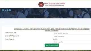 Bihar Simultala Awasiya Vidyalaya Class 6 Admit Card Released At savsecondary.biharboardonline.com; Get Direct Link Here