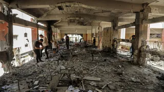 Israel Attacks Gaza School Claiming It To Be 'Hamas Command Center', Kills 28