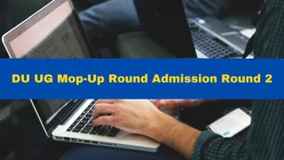 DU UG Counselling 2024: Mop-Up Round 2 Registration Process To Begin Today At admission.uod.ac.in