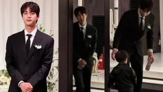 BTS Jin Attends Close Friend's Wedding; ARMYs Gush Over His Handsome Features | Photos