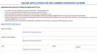 RBI Summer Internship 2024: Registration Process Begins At rbi.org.in; Stipend Upto Rs 20,000