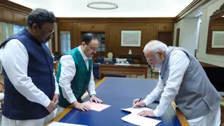 PM Modi Launches BJP's Active Membership Campaign, Renews Membership As Its First Member