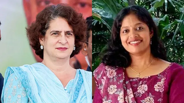 kerala-bypolls-bjp-pits-navya-haridas-against-priyanka-gandhi-vadra-in-wayanad