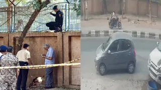 Delhi Blast: CCTV Captures Two-Wheeler Passing Moments Before Suspected Bomb Blast In Rohini | Watch