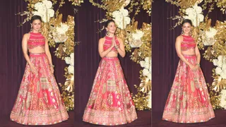 Alia Bhatt's Eco-Friendly Fashion In Her Repeated Mehndi Lehenga For Manish Malhotra's Diwali Party Stole The Limelight