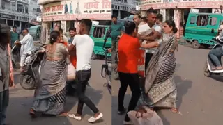 Viral Video: WWE-Like Drama Erupts Between E-Rickshaw Driver And Women Passengers Over Alleged Fare Dispute