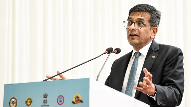 cji-chandrachud-pm-modi-cji-meeting-row-cji-ganesh-puja-row-loksatta-annual-lecture