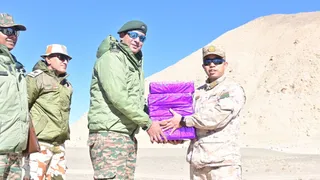 India, China Troops Exchange Diwali Sweets At LAC After Disengagement In Eastern Ladakh