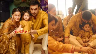 Diwali 2024: Alia Bhatt, Ranbir Kapoor And Raha Perform Pooja Together In Their New Home