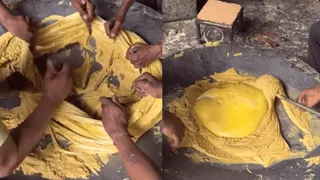 Video Showing Soan Papdi Making Process In Questionable Conditions Goes Viral Amid Diwali; ‘We Still Love It’ Say Desis