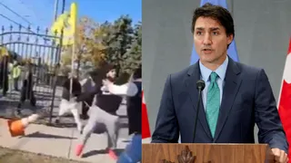 Hindu Devotees Attacked By Khalistan Supporters At Temple In Canada’s Brampton; PM Trudeau, Other Leaders Condemn Act