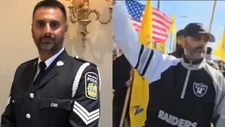 Brampton Hindu Temple Attack: Canadian Cop Involved In Pro-Khalistan Protest Suspended After Viral Video