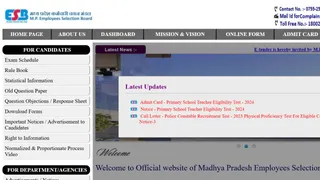 MP TET Admit Card 2024 Out: Varg 3 Primary Teacher Call Letter Released At esb.mp.gov.in; Get Direct Link Here