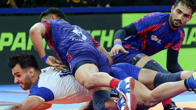 pro-kabaddi-league-season-2024-pkl-11-points-table-and-team-standings-matches-wins-and-losses-top-raiders-top-defenders-after-dabang-delhi-vs-tamil-thalaivas-match-42