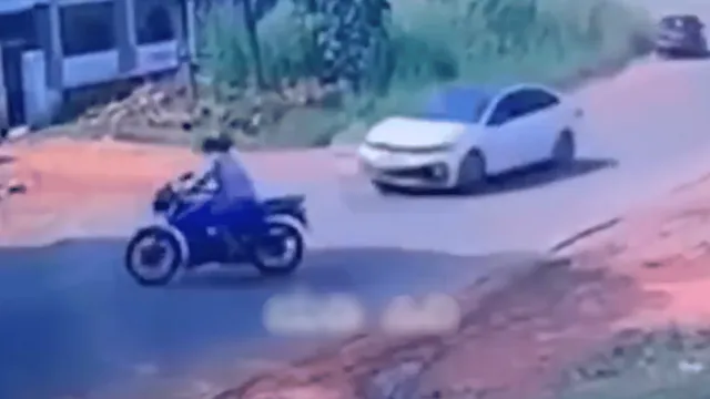 car-dramatically-flies-across-street-after-colliding-with-bike-netizen-blame-impatience-viral-video