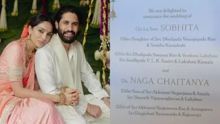 Naga Chaitanya And Sobhita Dhulipala To Get Married On THIS Date In December? Wedding Invite Gets Leaked