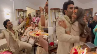 Inside Aadar Jain-Alekha Advani's Roka: Groom Goes Full Filmy; Bride Can't Contain Joy | WATCH