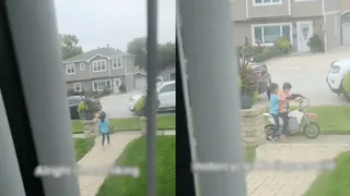 Dad’s Hilarious Reaction On Watching His Little Daughter Go For Bike Ride With Young Boy Goes Viral