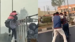 Meerut Groom Brutally Beats Truck Driver For Plucking Money Out Of His Garland | Viral Video