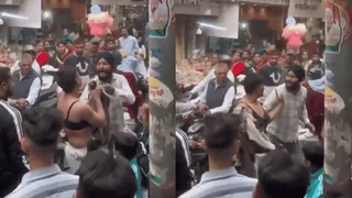 Panipat Man Wearing Bra Makes Questionable Instagram Reel On Street; Gets Brutally Beaten Up | Viral Video