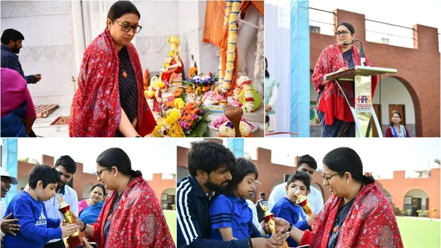 former-union-minister-smriti-irani-lauds-higashi-autism-schools-efforts-at-special-needs-sports-event-on-international-disabilities-day