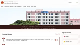SSC Stenographer Admit Card 2024 To Be Released Today At ssc.gov.in; Check Exam Centre List Here