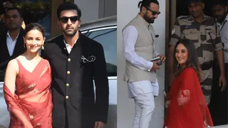 100 Years Of Raj Kapoor: Ranbir-Alia, Kareena-Saif Reach Delhi To Invite PM Modi To Late Actor's Film Festival