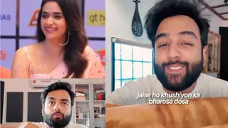 Keerthy Suresh's Dosa Remark Gets Musical Makeover By Yashraj Mukhate; Her Reaction Wins Hearts