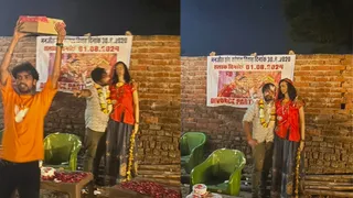 Haryana Man Celebrates Freedom With Unique Divorce Party And Ex-Wife's Mannequin | Watch