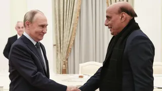 'Friendship Higher Than Highest Mountain': Defence Minister Rajnath Singh On Meeting Russian President Vladimir Putin