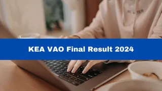 KEA VAO Final Result 2024 Released At cetonline.karnataka.gov.in; Here's How To Check