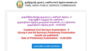 TNPSC Group 2 Prelims Result 2024 Declared At tnpsc.gov.in, tnpscresults.tn.gov.in; Get Download Link Here