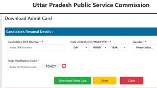 UPPSC PCS Admit Card 2024 For Prelims Exam Released At uppsc.up.nic.in; Get Direct Link Here