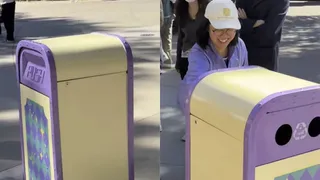 Viral Video: Hong Kong’s Talking Dustbin Pleads For Garbage; Netizens Call It Cute