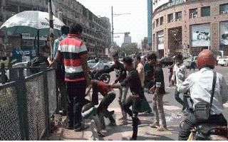 Viral Video: ‘Texting Wrong Girl’ Leaves Group Of Boys Fighting Brutally On Roadside