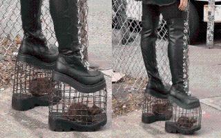 Rat-Cage Boots At New York Fashion Week Steal Spotlight; Internet ‘Out Of Words’ Over Peculiar Design