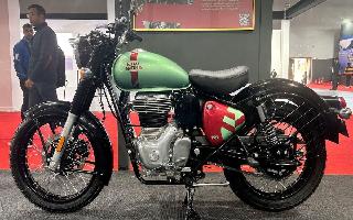 Bharat Mobility Global Expo 2024: Royal Enfield Showcases Flex-Fuel Powered Classic 350; Details