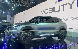Maruti Suzuki eVX Showcased At Bharat Mobility Global Expo 2024; See Images Here