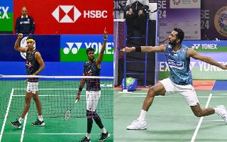 Indian Open 2024 BWF 750: Satwik-Chirag Storm Into Final After Defeating Malaysian Pair; HS Prannoy Goes Down Against China’s Yu Qi Shi