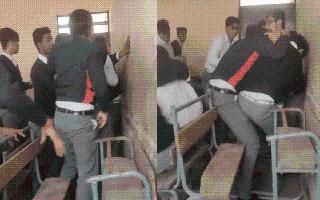 students-resort-to-kicks-and-punches-to-get-hold-of-the-last-bench-viral-video-leaves-internet-nostalgic