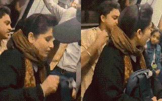 Delhi Metro: Aunty Forcefully Squeezes In Between Passengers To Make Space For Herself; Calls It Part Of ‘Rules’