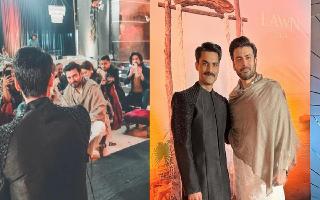Fawad Khan Gets Mesmerised After Zeeshan Ali Sings Laal Singh Chadha's Song And Humsafar Title Track | Watch Viral Video