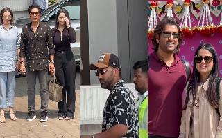Sachin Tendulkar, MS Dhoni, Rohit Sharma Among Cricketers Arrive In Jamnagar For Anant Ambani And Radhika Merchant’s Pre-wedding Festivities | Watch