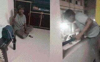 Mentally Challenged Man Mistakes Stranger’s House As His Own; Jumps From Second Floor After Being Shooed Away | Viral Video