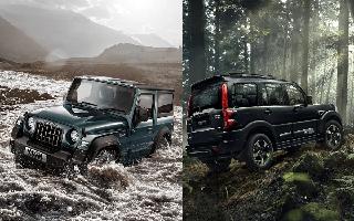 Mahindra Thar And Scorpio Gets New 'Stealth Black' Colour; Details